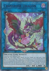 Crossrose Dragon (Purple) [LDS2-EN114] Ultra Rare | Enigma On Main