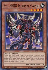 Evil HERO Infernal Gainer [Battle Pack 3: Monster League] [BP03-EN032] | Enigma On Main