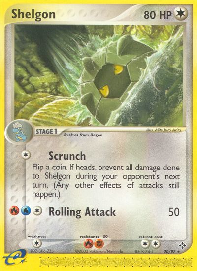 Shelgon (20/97) [EX: Dragon] | Enigma On Main