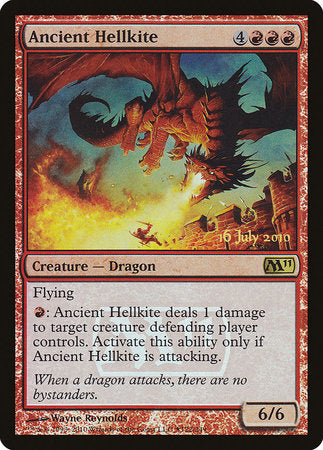 Ancient Hellkite [Magic 2011 Promos] | Enigma On Main