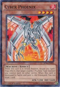 Cyber Phoenix (Shatterfoil) [Battle Pack 3: Monster League] [BP03-EN020] | Enigma On Main