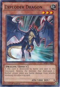 Exploder Dragon (Shatterfoil) [Battle Pack 3: Monster League] [BP03-EN028] | Enigma On Main