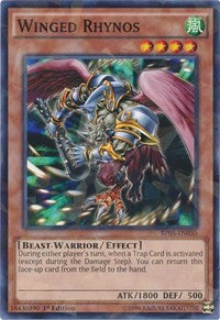 Winged Rhynos (Shatterfoil) [Battle Pack 3: Monster League] [BP03-EN030] | Enigma On Main