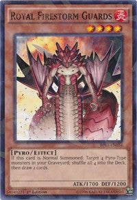 Royal Firestorm Guards (Shatterfoil) [Battle Pack 3: Monster League] [BP03-EN034] | Enigma On Main