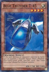 Blue Thunder T-45 (Shatterfoil) [Battle Pack 3: Monster League] [BP03-EN039] | Enigma On Main