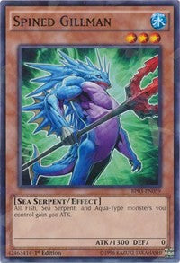 Spined Gillman (Shatterfoil) [Battle Pack 3: Monster League] [BP03-EN059] | Enigma On Main