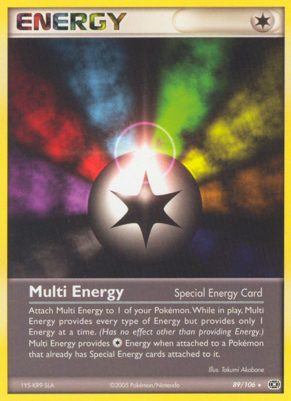 Multi Energy (89/106) [EX: Emerald] | Enigma On Main