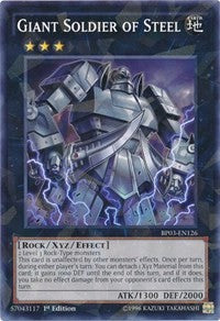 Giant Soldier of Steel (Shatterfoil) [Battle Pack 3: Monster League] [BP03-EN126] | Enigma On Main