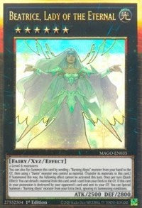 Beatrice, Lady of the Eternal [MAGO-EN035] Gold Rare | Enigma On Main