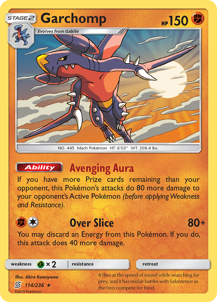 Garchomp (114/236) [Sun & Moon: Unified Minds] | Enigma On Main