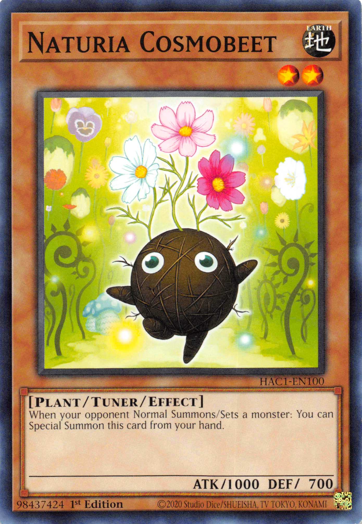 Naturia Cosmobeet [HAC1-EN100] Common | Enigma On Main