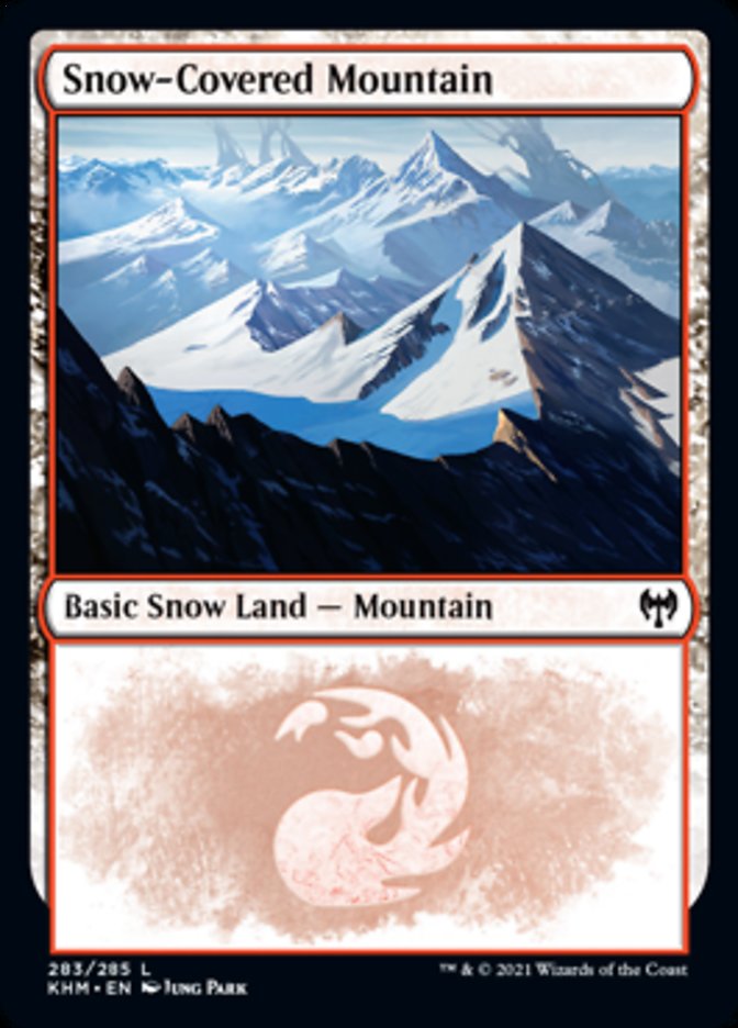 Snow-Covered Mountain (283) [Kaldheim] | Enigma On Main