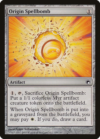 Origin Spellbomb [Scars of Mirrodin] | Enigma On Main