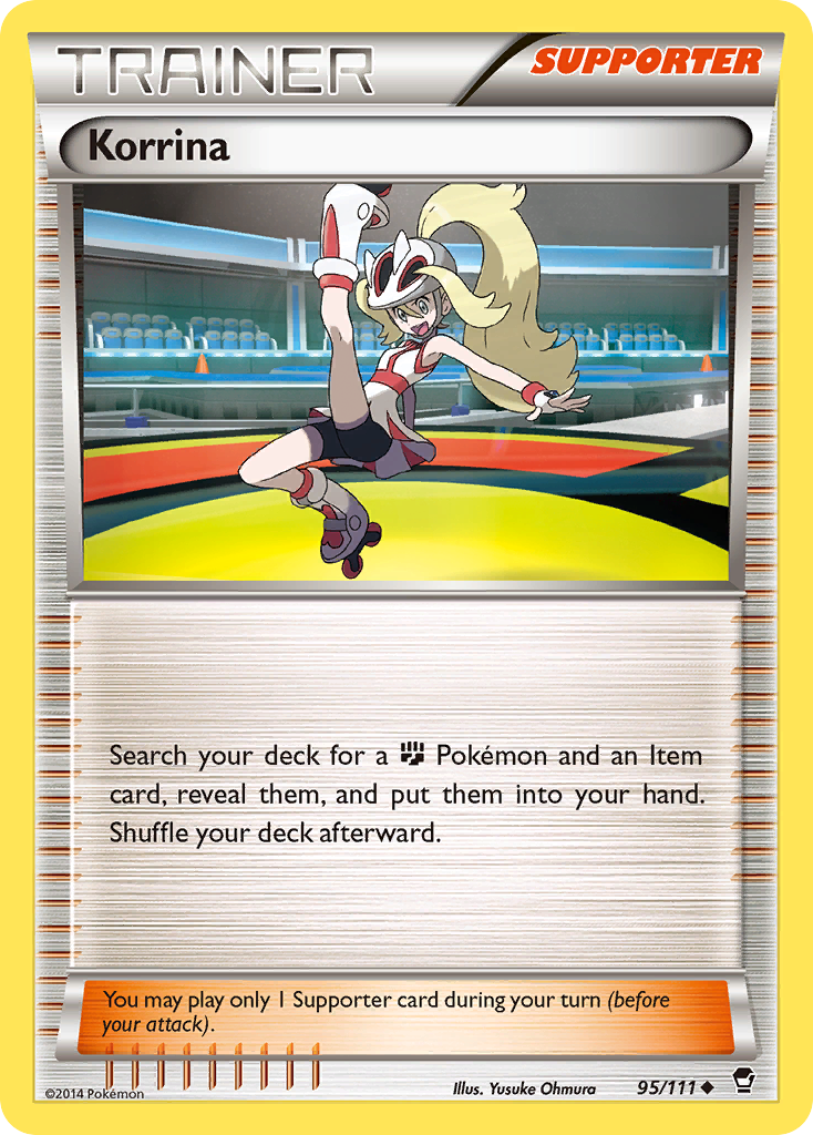 Korrina (95/111) [XY: Furious Fists] | Enigma On Main