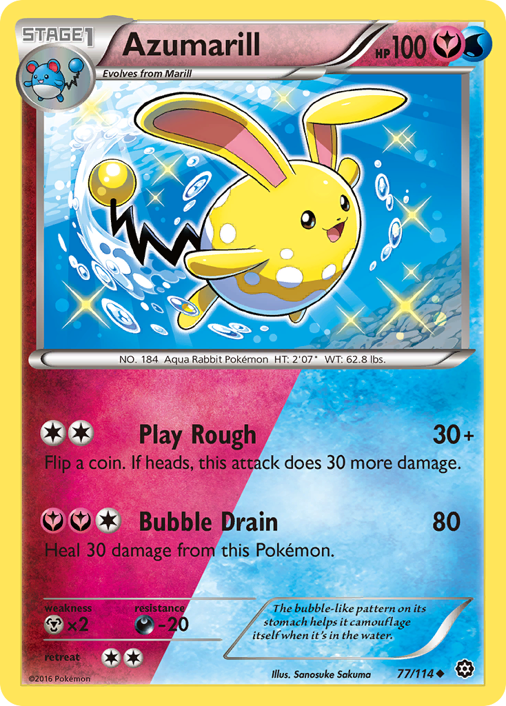 Azumarill (77/114) [XY: Steam Siege] | Enigma On Main