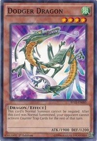 Dodger Dragon (Shatterfoil) [Battle Pack 3: Monster League] [BP03-EN085] | Enigma On Main