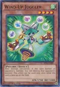 Wind-Up Juggler (Shatterfoil) [Battle Pack 3: Monster League] [BP03-EN086] | Enigma On Main