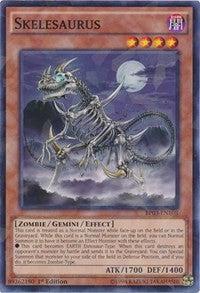 Skelesaurus (Shatterfoil) [Battle Pack 3: Monster League] [BP03-EN108] | Enigma On Main