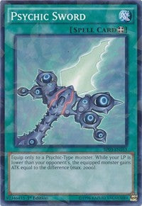 Psychic Sword (Shatterfoil) [Battle Pack 3: Monster League] [BP03-EN163] | Enigma On Main