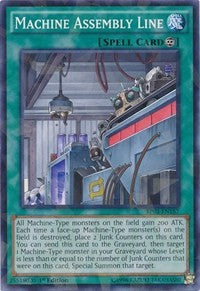 Machine Assembly Line (Shatterfoil) [Battle Pack 3: Monster League] [BP03-EN167] | Enigma On Main