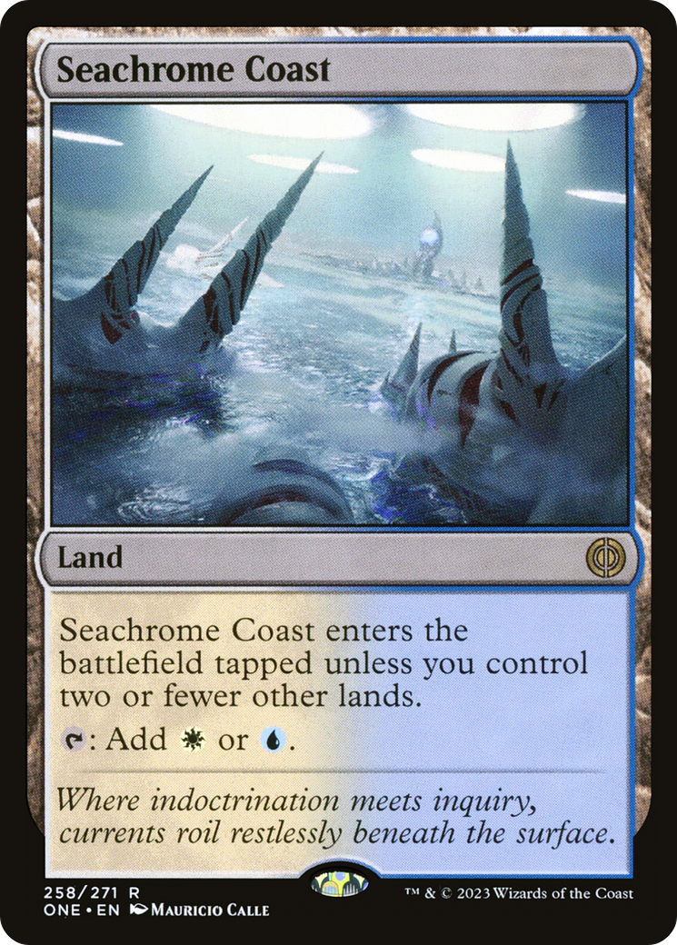 Seachrome Coast [Phyrexia: All Will Be One] | Enigma On Main