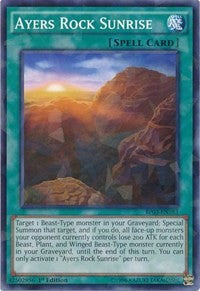 Ayers Rock Sunrise (Shatterfoil) [Battle Pack 3: Monster League] [BP03-EN183] | Enigma On Main