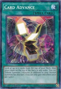 Card Advance (Shatterfoil) [Battle Pack 3: Monster League] [BP03-EN185] | Enigma On Main