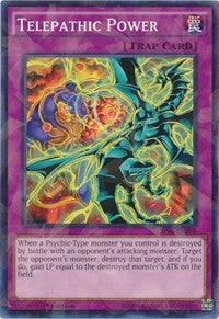 Telepathic Power (Shatterfoil) [Battle Pack 3: Monster League] [BP03-EN208] | Enigma On Main