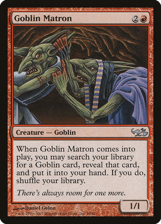 Goblin Matron [Duel Decks: Elves vs. Goblins] | Enigma On Main