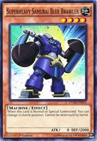 Superheavy Samurai Blue Brawler [Duelist Alliance] [DUEA-EN011] | Enigma On Main