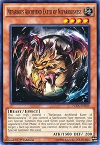 Nefarious Archfiend Eater of Nefariousness [Duelist Alliance] [DUEA-EN035] | Enigma On Main