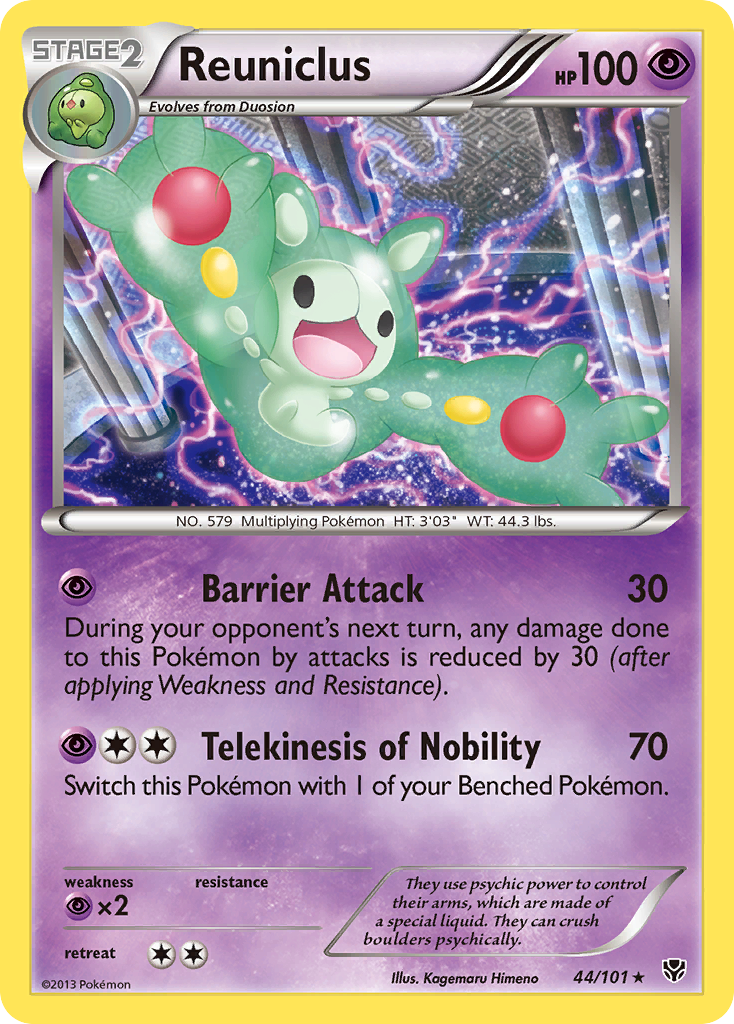 Reuniclus (44/101) [Black & White: Plasma Blast] | Enigma On Main