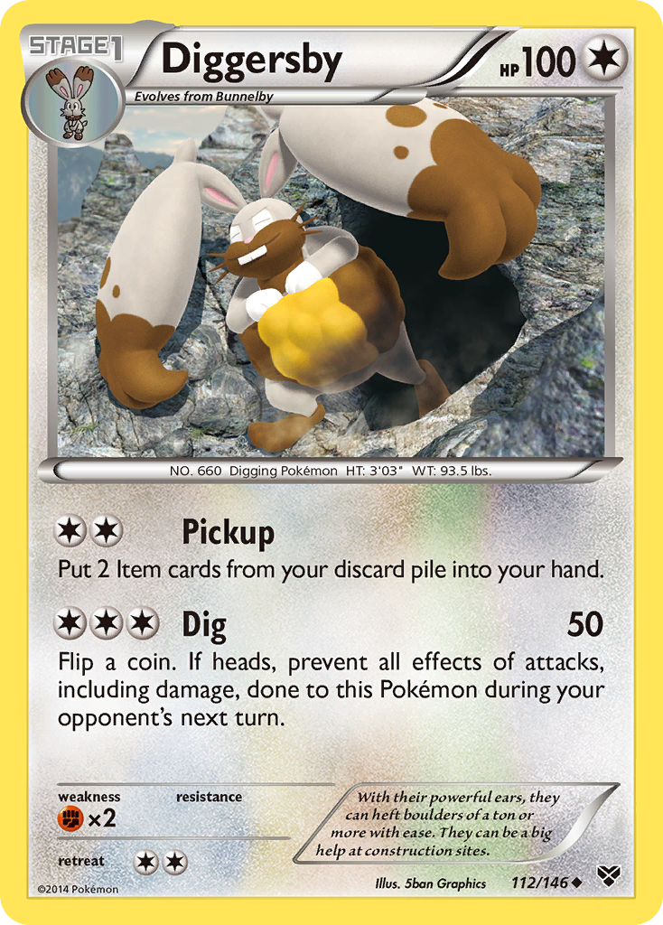 Diggersby (112/146) [XY: Base Set] | Enigma On Main