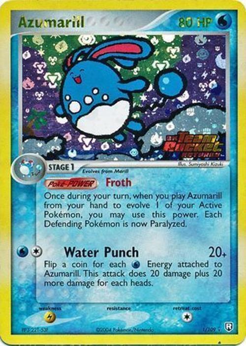 Azumarill (1/109) (Stamped) [EX: Team Rocket Returns] | Enigma On Main