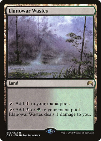 Llanowar Wastes [Magic Origins] | Enigma On Main