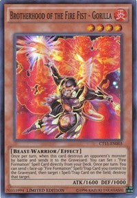 Brotherhood of the Fire Fist - Gorilla [2014 Mega-Tins] [CT11-EN003] | Enigma On Main