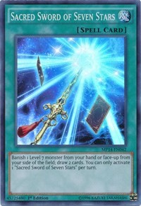 Sacred Sword of Seven Stars [2014 Mega-Tins Mega Pack] [MP14-EN042] | Enigma On Main