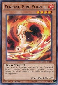 Fencing Fire Ferret [2014 Mega-Tins Mega Pack] [MP14-EN123] | Enigma On Main