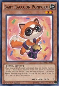 Baby Raccoon Ponpoko [2014 Mega-Tins Mega Pack] [MP14-EN136] | Enigma On Main