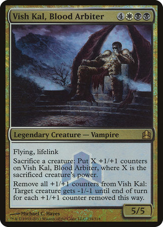 Vish Kal, Blood Arbiter (Commander Launch Promo) [Commander 2011 Launch Party] | Enigma On Main