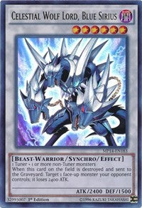 Celestial Wolf Lord, Blue Sirius [2014 Mega-Tins Mega Pack] [MP14-EN183] | Enigma On Main