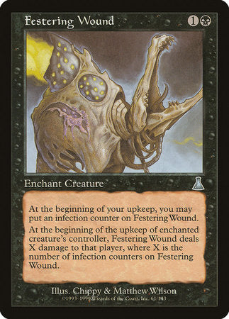 Festering Wound [Urza's Destiny] | Enigma On Main