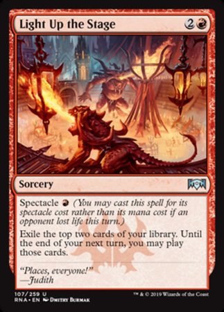 Light Up the Stage [Ravnica Allegiance] | Enigma On Main