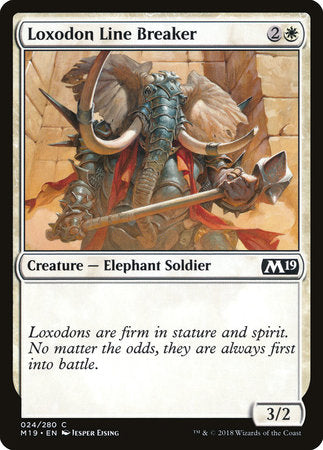 Loxodon Line Breaker [Core Set 2019] | Enigma On Main