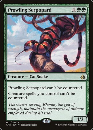 Prowling Serpopard [Amonkhet] | Enigma On Main