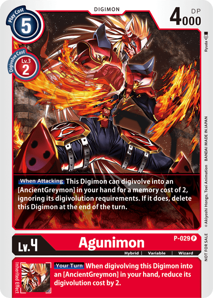 Agunimon [P-029] [Revision Pack Cards] | Enigma On Main