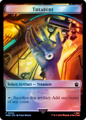 Copy // Treasure (0062) Double-Sided Token (Surge Foil) [Doctor Who Tokens] | Enigma On Main