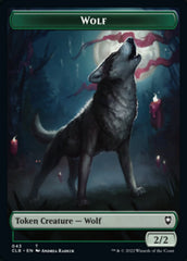 Wolf // Insect Double-sided Token [Commander Legends: Battle for Baldur's Gate Tokens] | Enigma On Main