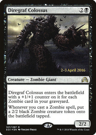 Diregraf Colossus [Shadows over Innistrad Promos] | Enigma On Main