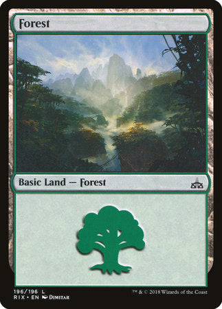 Forest [Rivals of Ixalan] | Enigma On Main